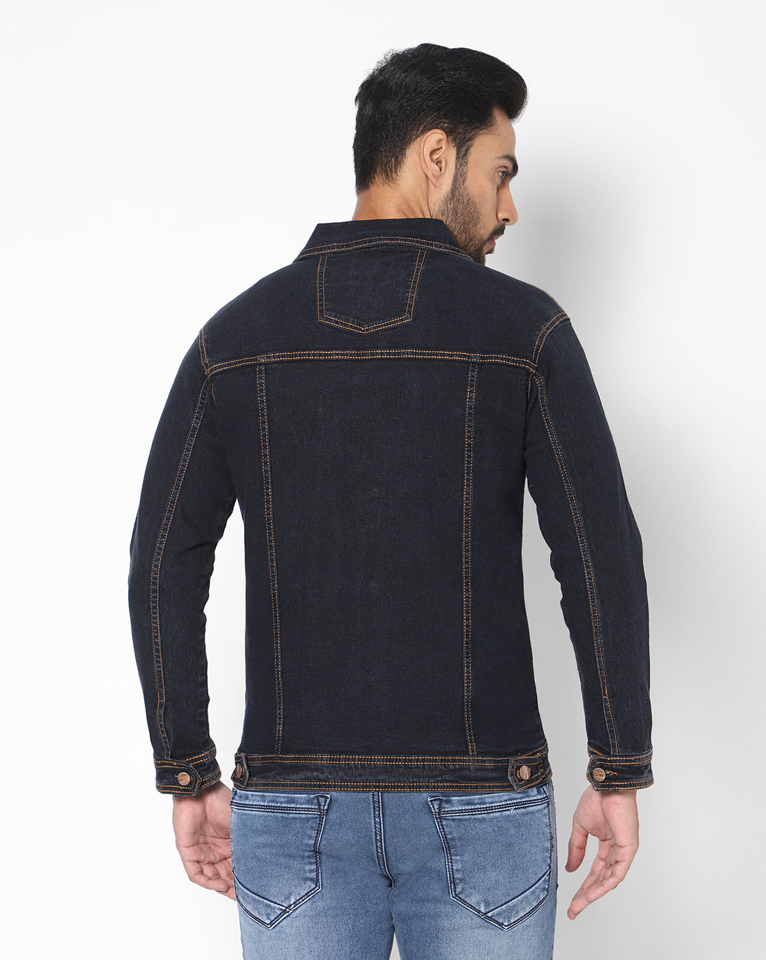 Carbon Black Denim Jacket