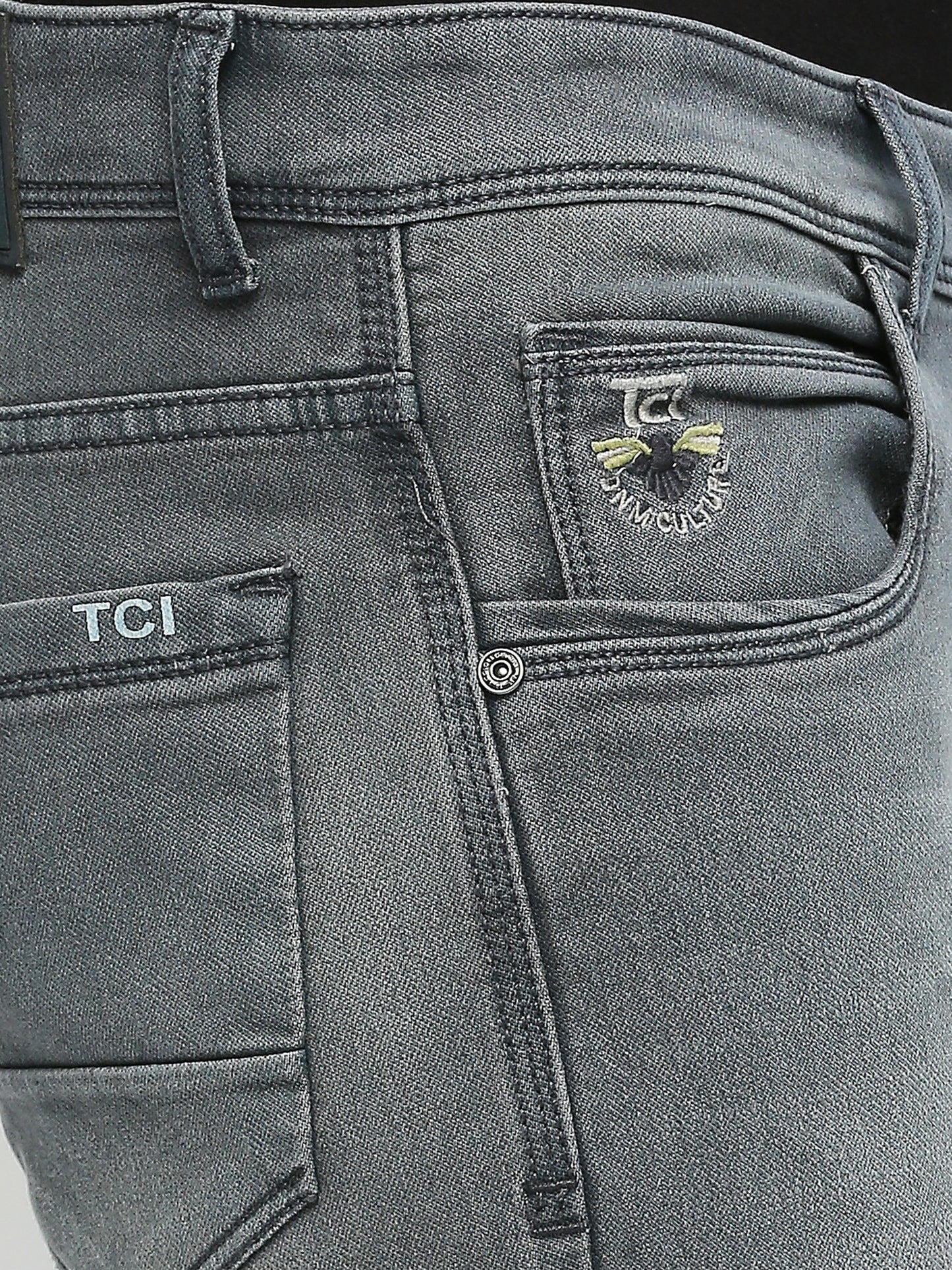 True Colors of India®️ (TCI) Men's Slim Fit Stretchable Fabric Casual Wear Denim Jeans