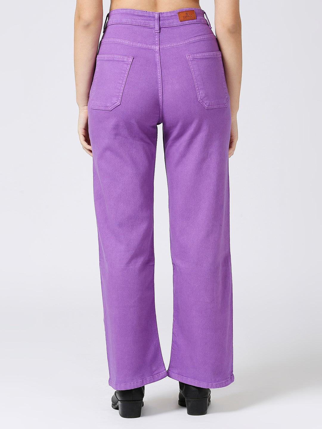 Cefalu High Waist Wide Leg Jeans
