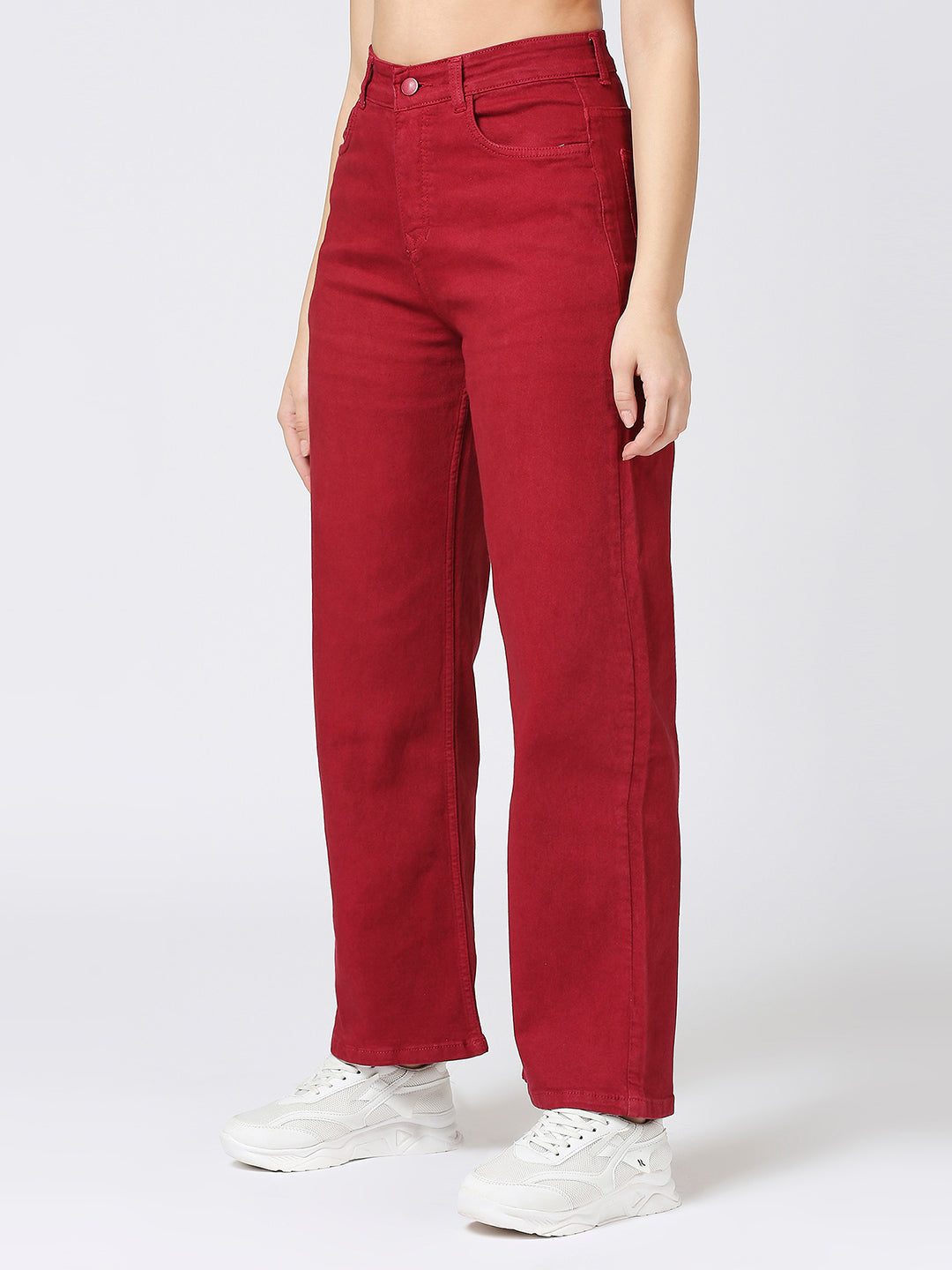 Cefalu High Waist Wide Leg Jeans