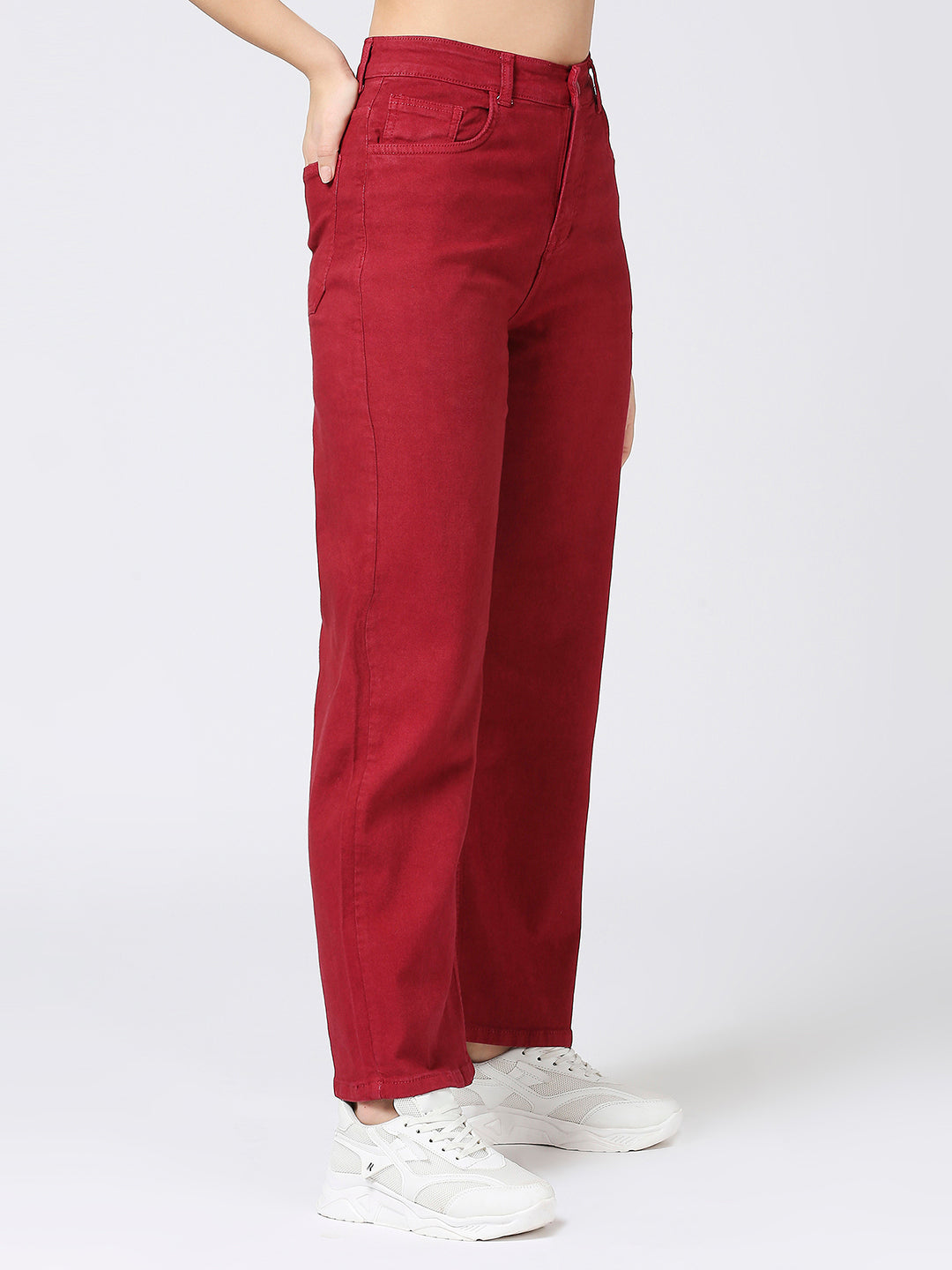 Cefalu High Waist Wide Leg Jeans