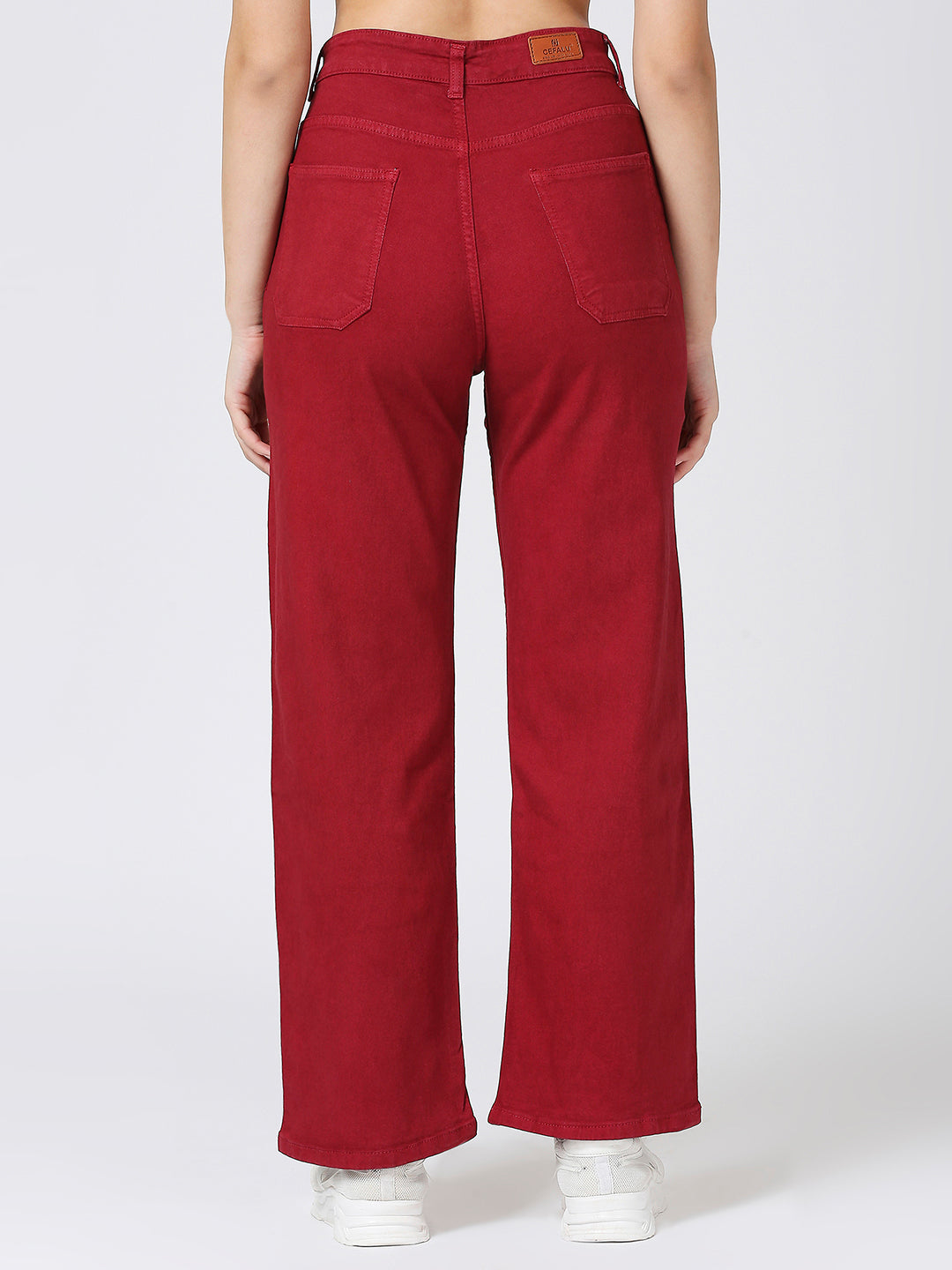 Cefalu High Waist Wide Leg Jeans
