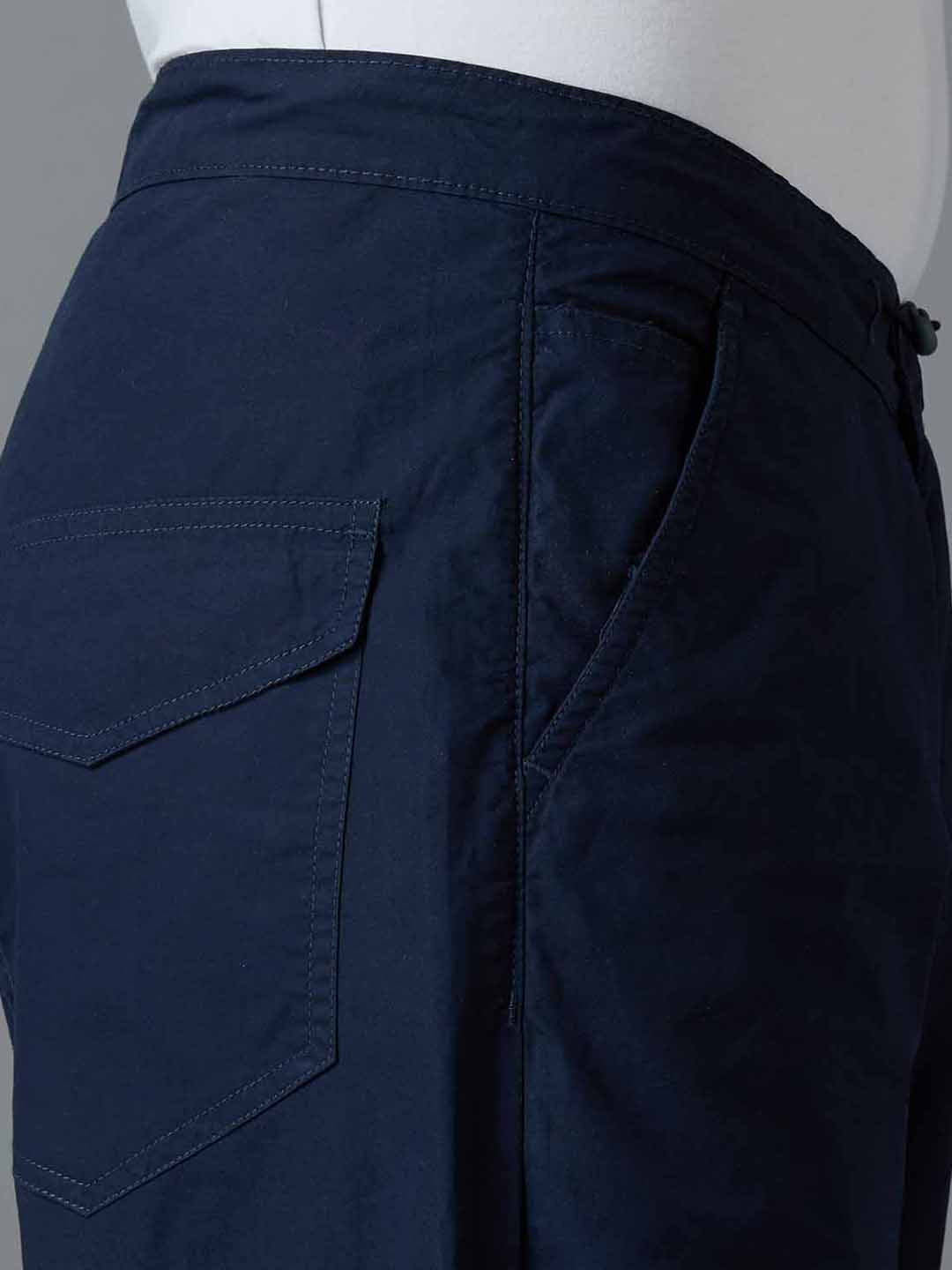 TCI Men Blue Parachute Pants