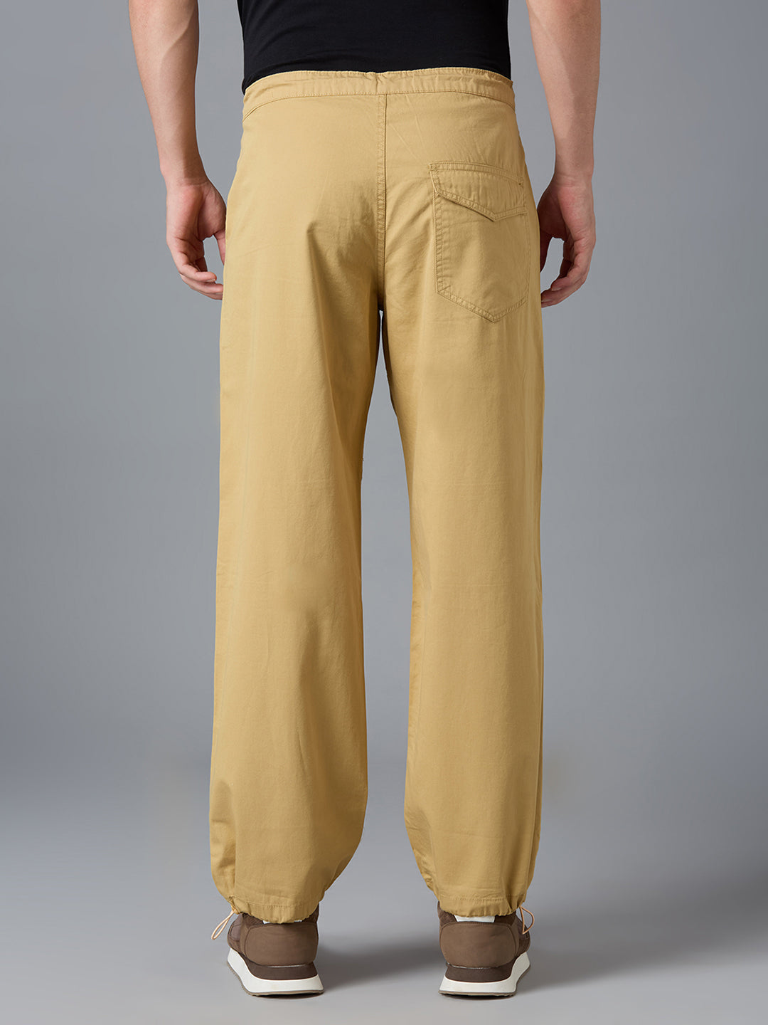 TCI Men Khaki Parachute Pants