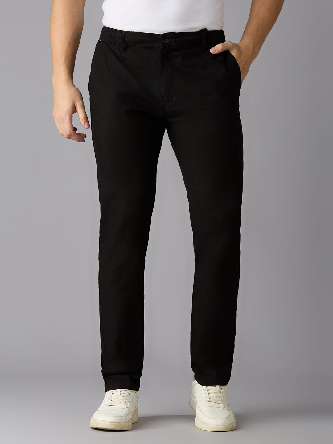 TCI Men Black Traveller Pants