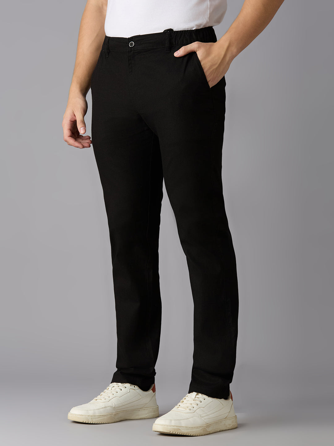 TCI Men Black Traveller Pants