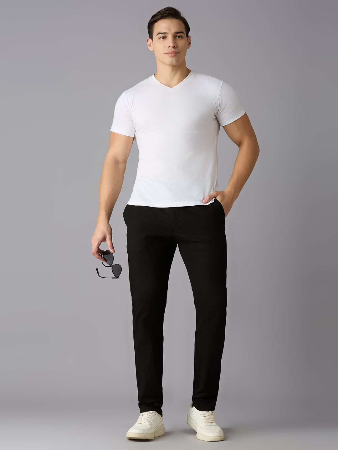 TCI Men Black Traveller Pants