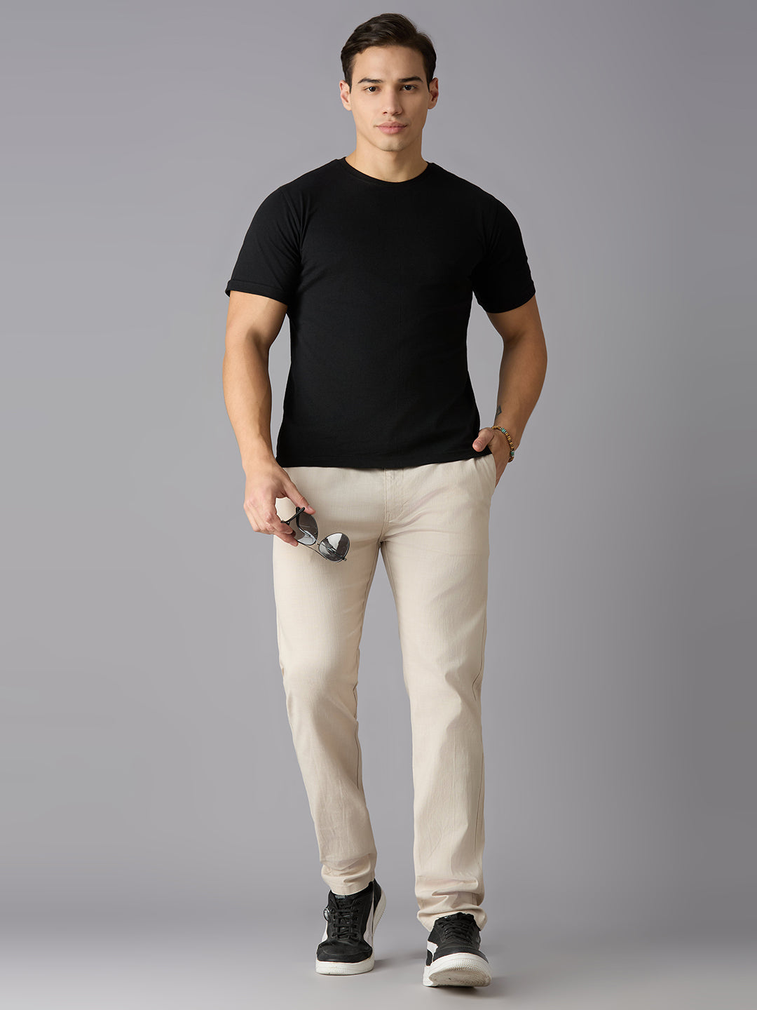TCI Men Cream Traveller Pants