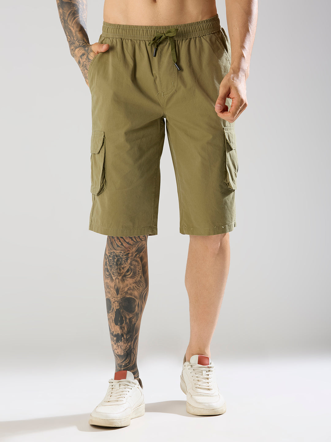 TCI Men Dark Pista Capri Pants
