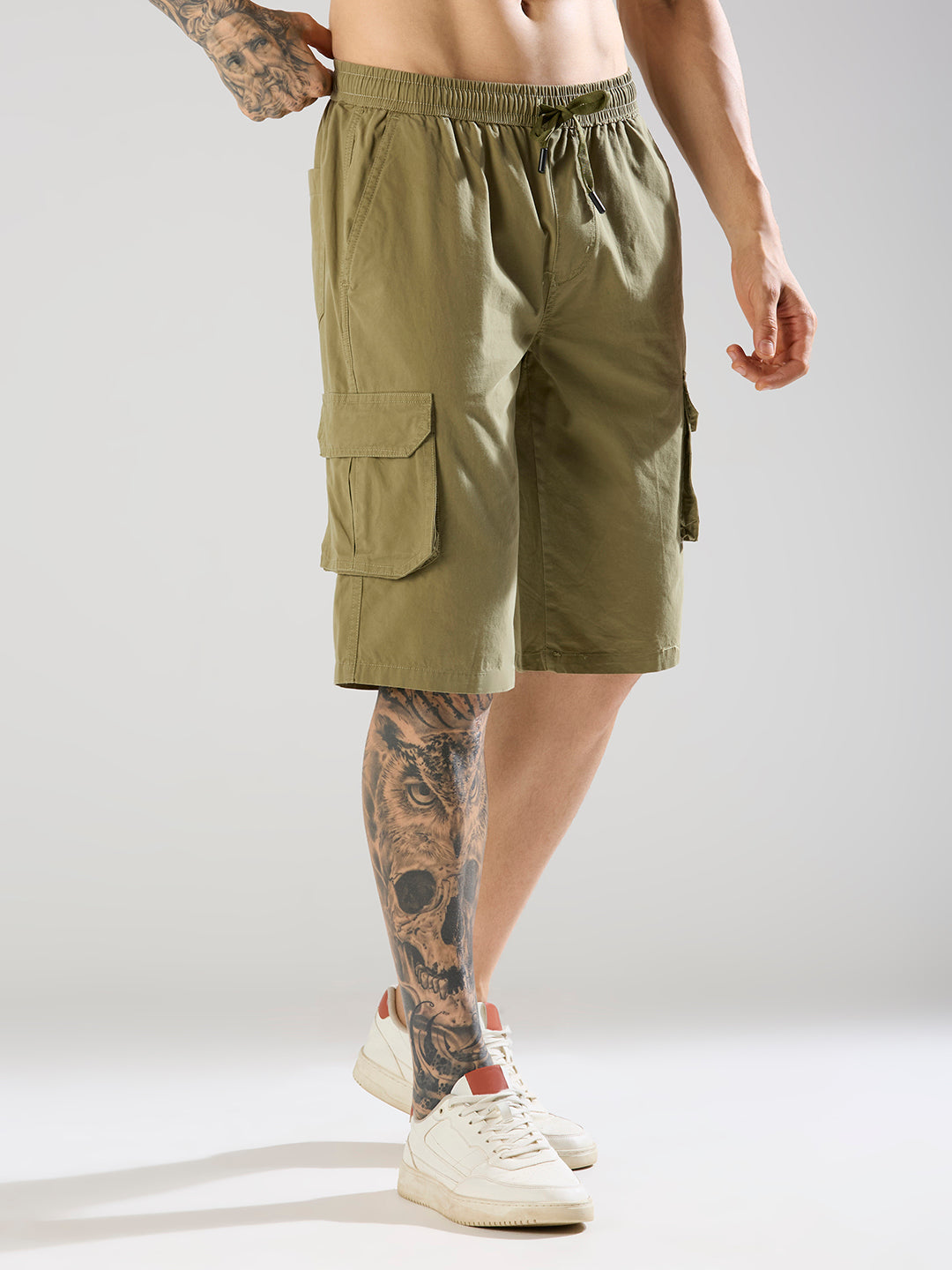 TCI Men Dark Pista Capri Pants