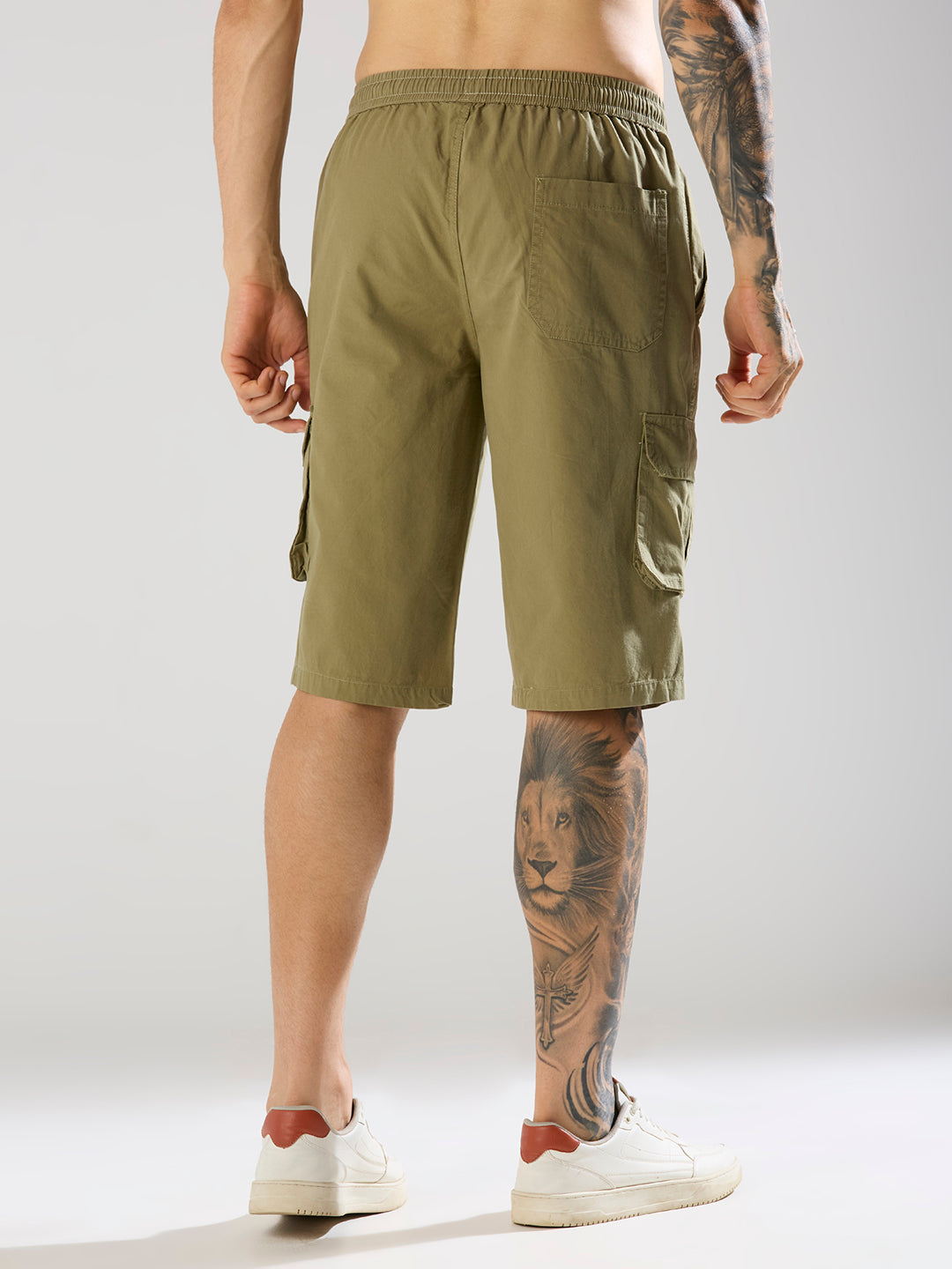 TCI Men Dark Pista Capri Pants