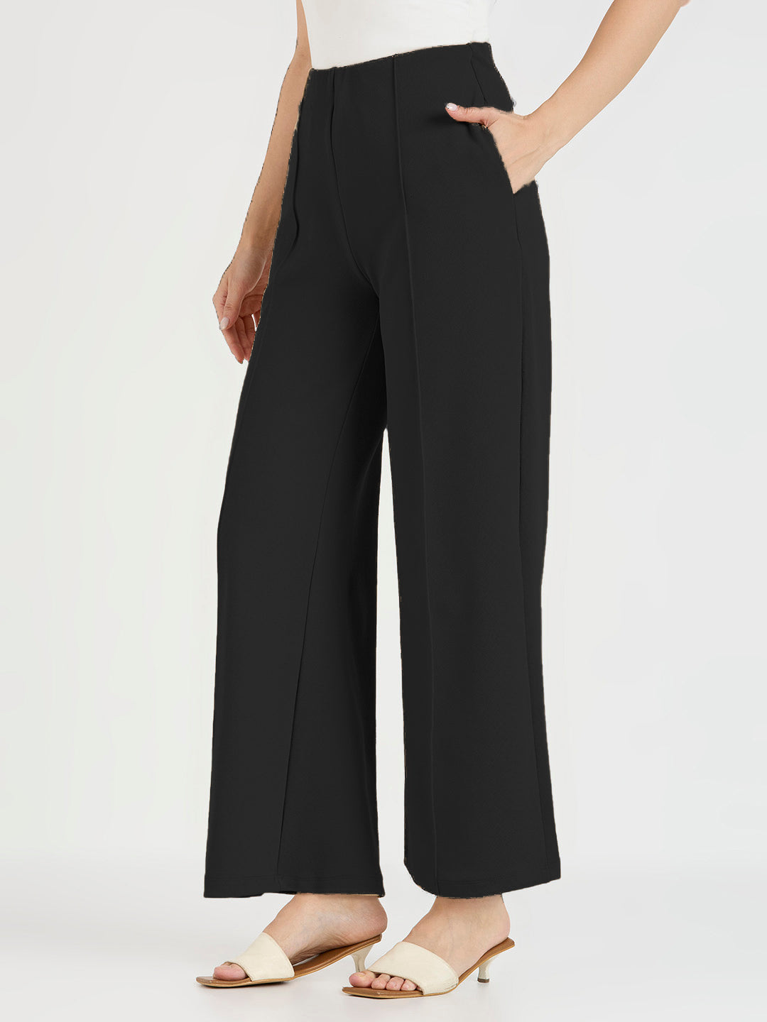 Cefalu Women Black Valentino Trousers