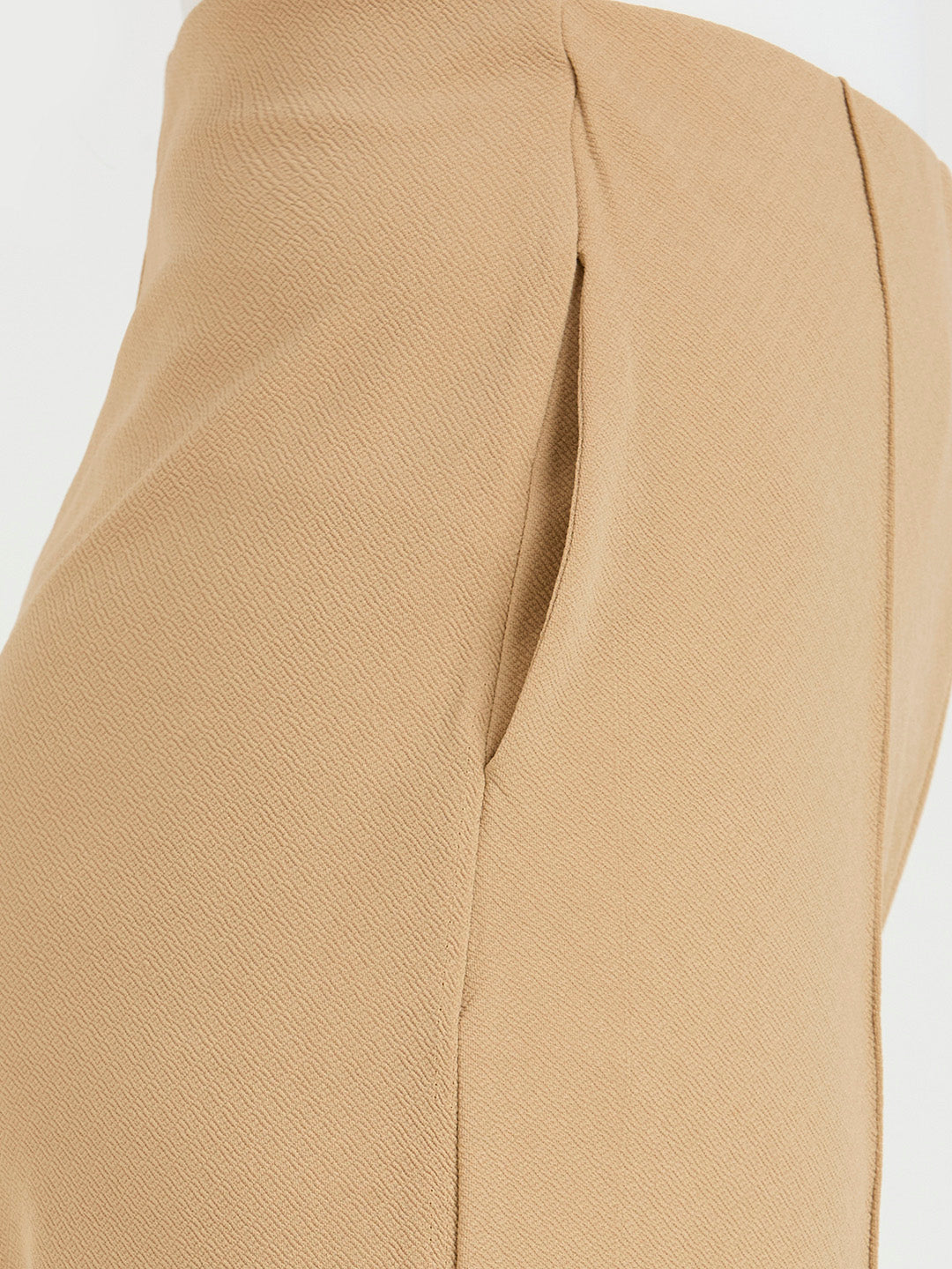CEFALU Women’s Camel Valentino Trousers