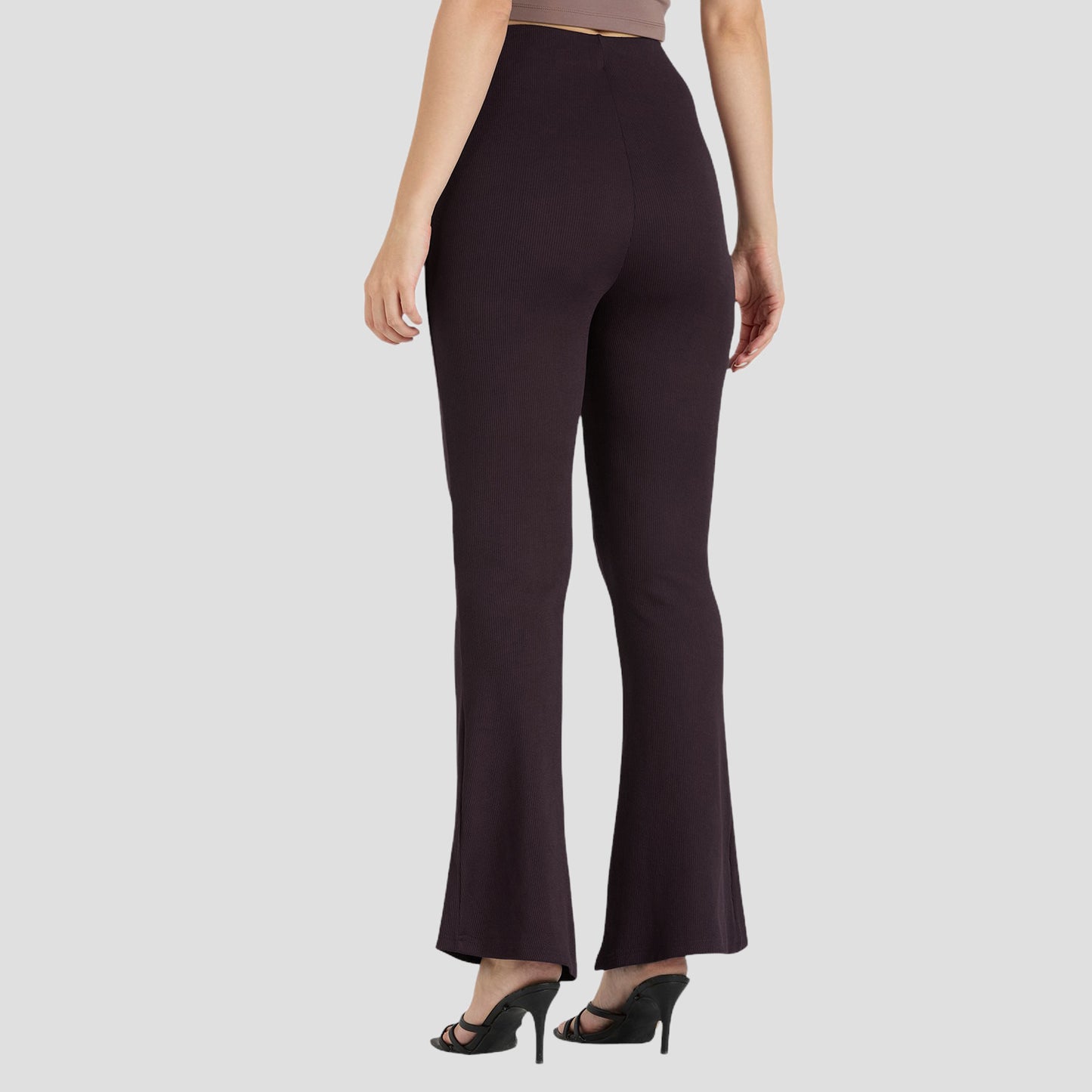 Cefalu Women Brown Flared Pants