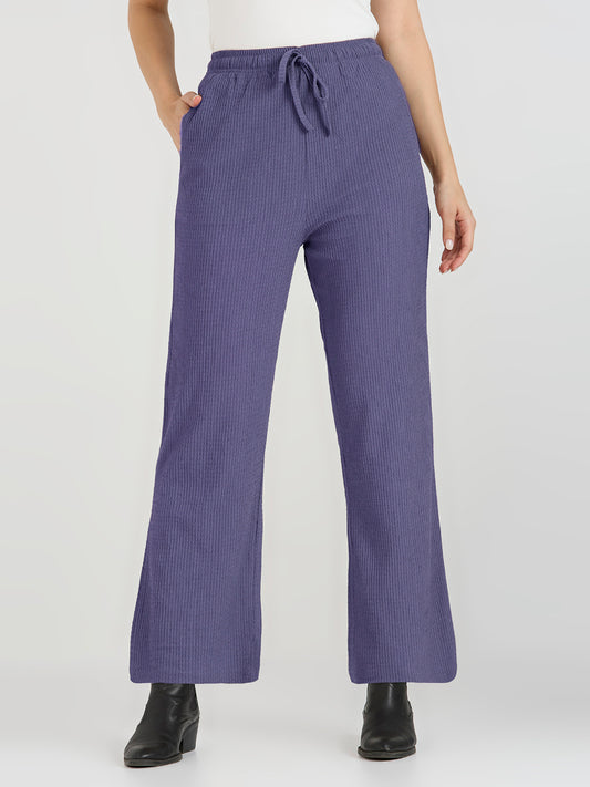 CEFALU Women’s Muscara Lycra Comfort-Fit Pyjama with Side Seam Pockets & Adjustable Waist