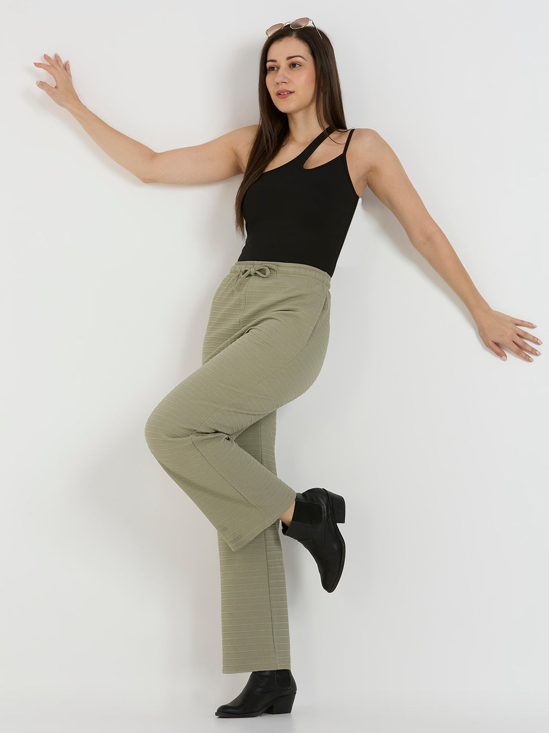 Cefalu Women Pista Straight Fit Trouser