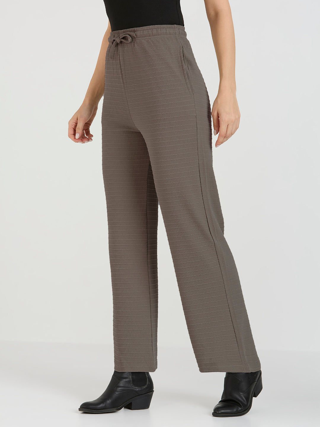 Cefalu Women Cadbury Straight Fit Trouser