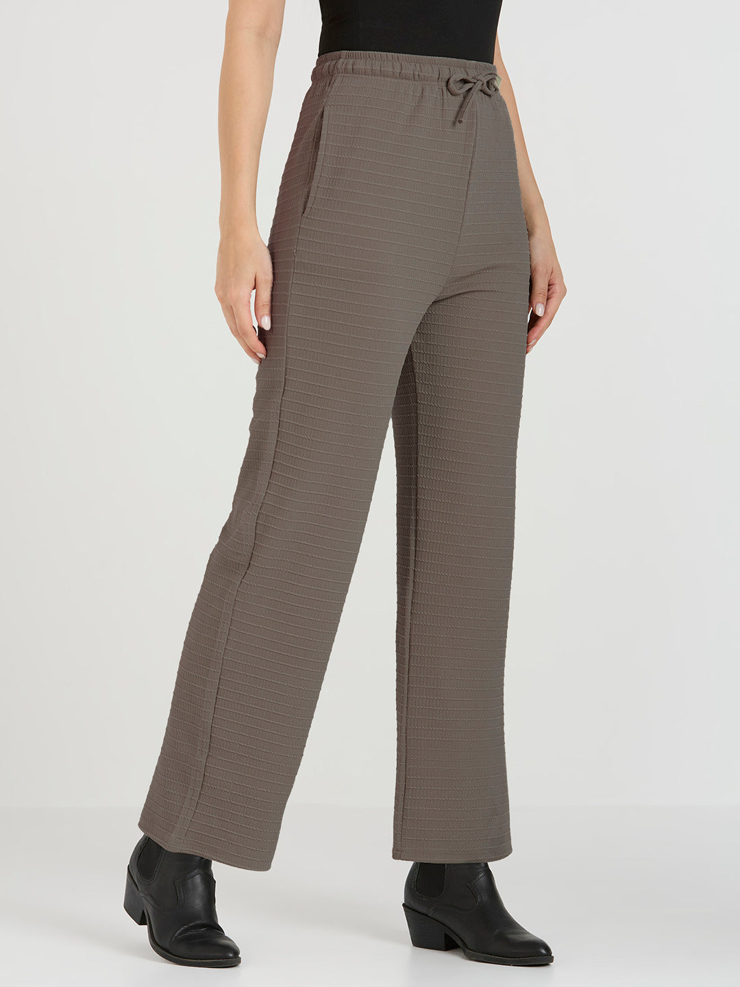 Cefalu Women Cadbury Straight Fit Trouser