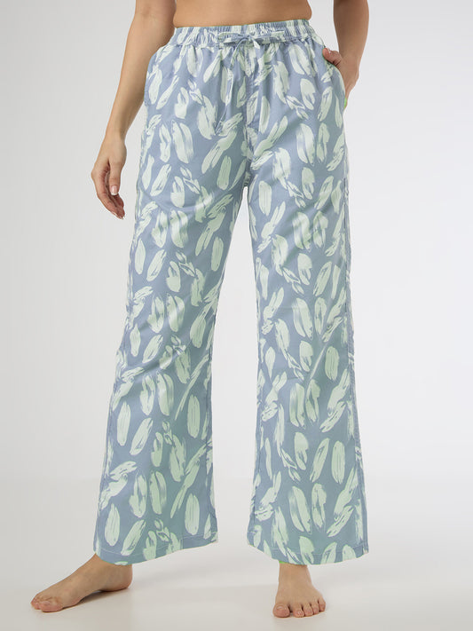 Cefalu Womens Payjama Carbon Blue