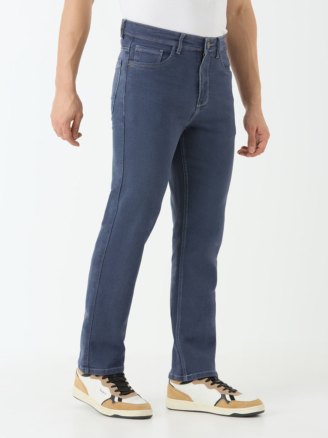 Men’s Straight Fit Stretch Denim Jeans