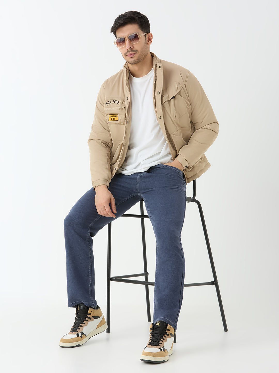 Men’s Straight Fit Stretch Denim Jeans
