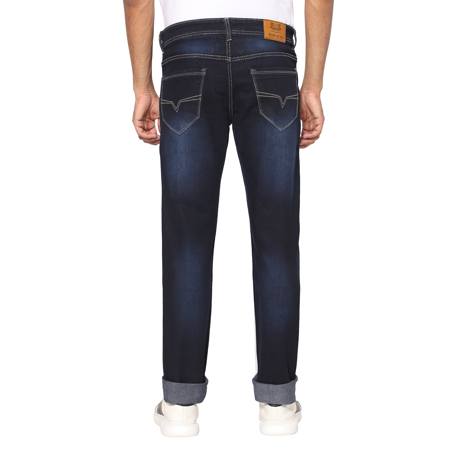 TCI Men’s Dark Blue Jeans - Slim Fit (Sizes 28 to 38)