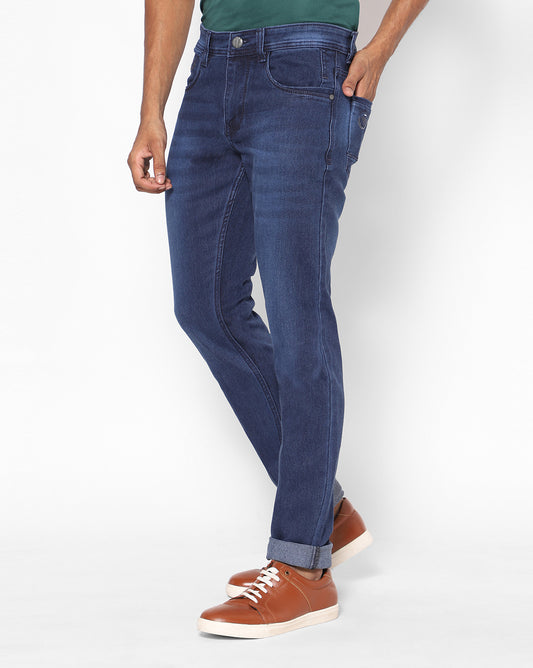 True Colors of India®️ (TCI) Men Dark Blue Denim Jeans