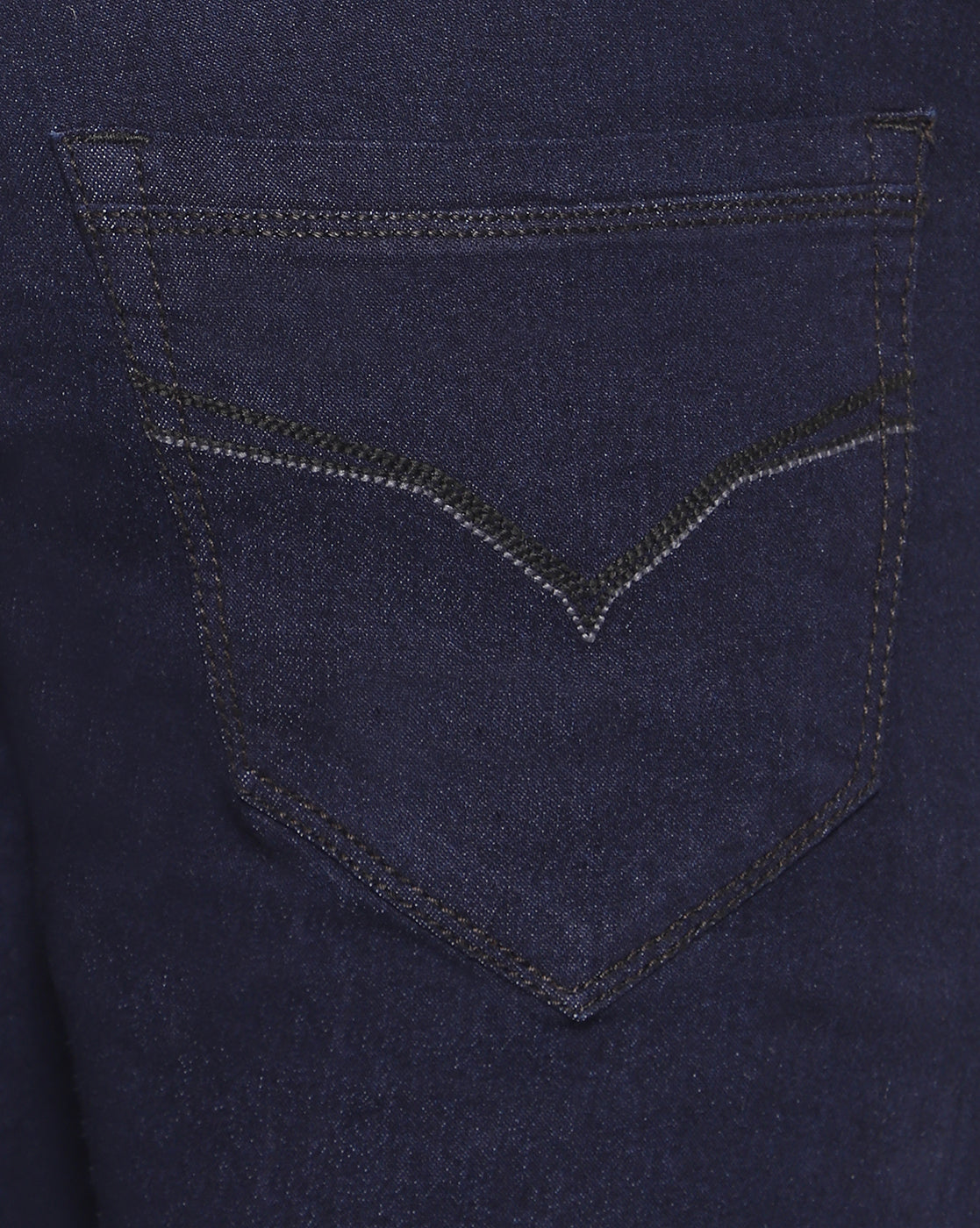 True Colors of India®️ (TCI) Men Dark Blue Regular Cotton Jeans
