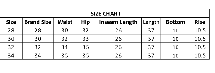 size chart of Cefalu®️ Women’s Dark Blue Skinny Jeans