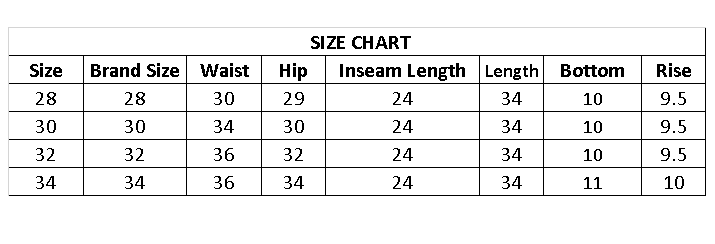 Size chart of Cefalu®️ Women’s Light Blue Skinny Jeans.