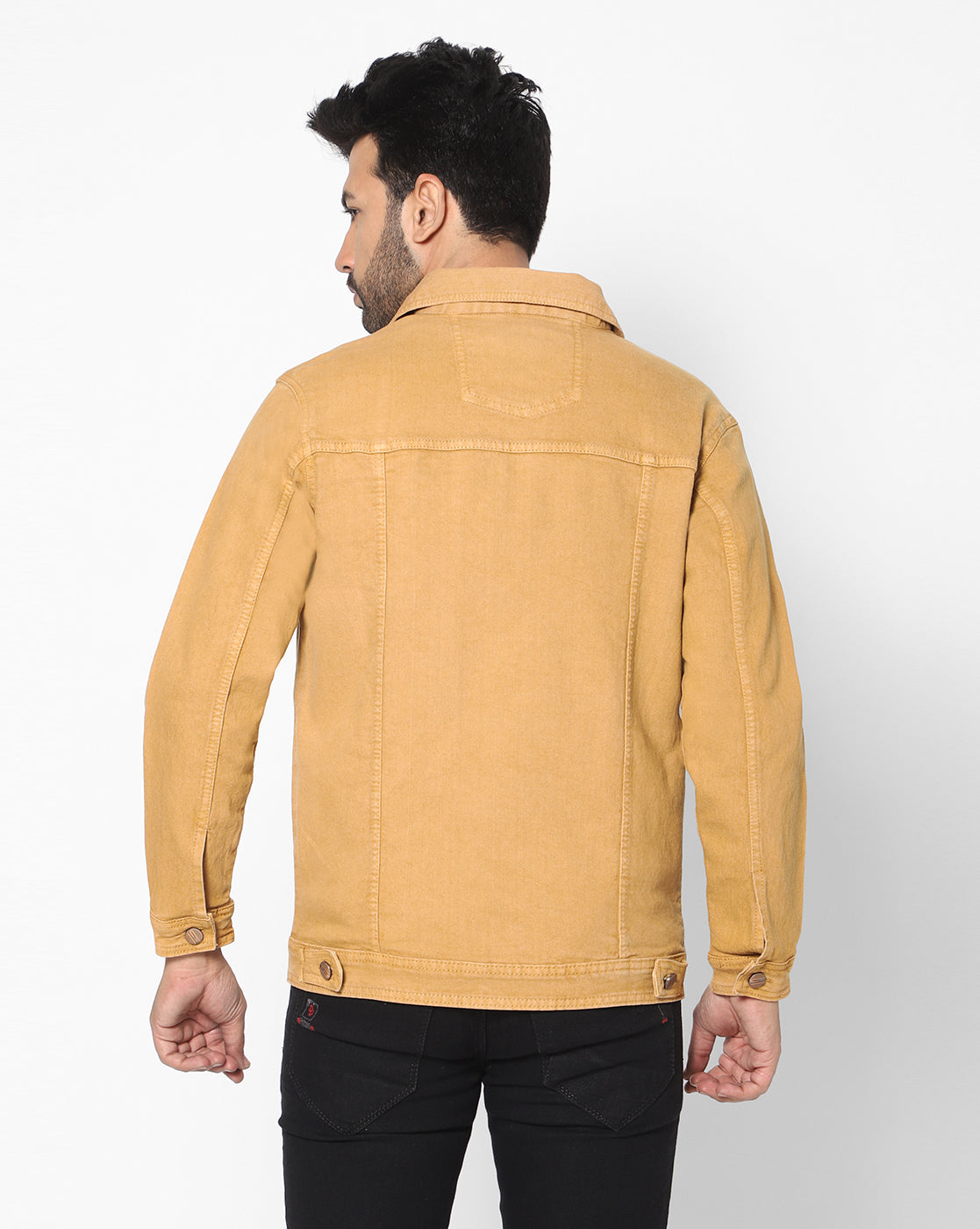 True Colors of India®️ (TCI) Men Mustard Cotton Jacket