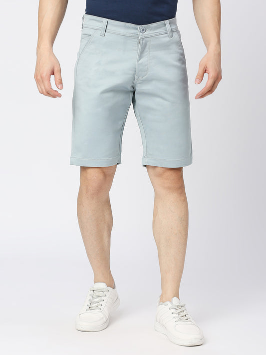 TCI Men's Ash Grey Chino Shorts