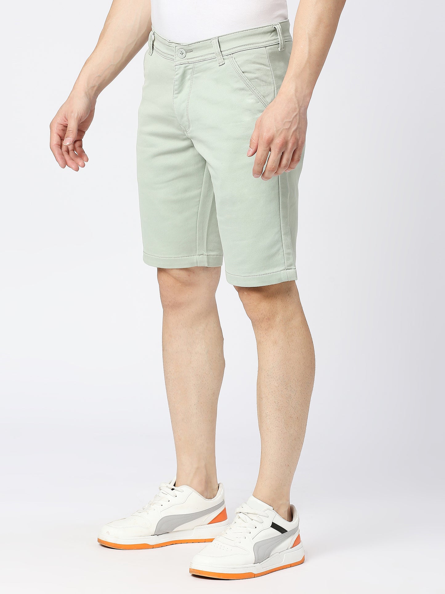 True Colors of India®️ (TCI) Men's Light Pista Chino Shorts