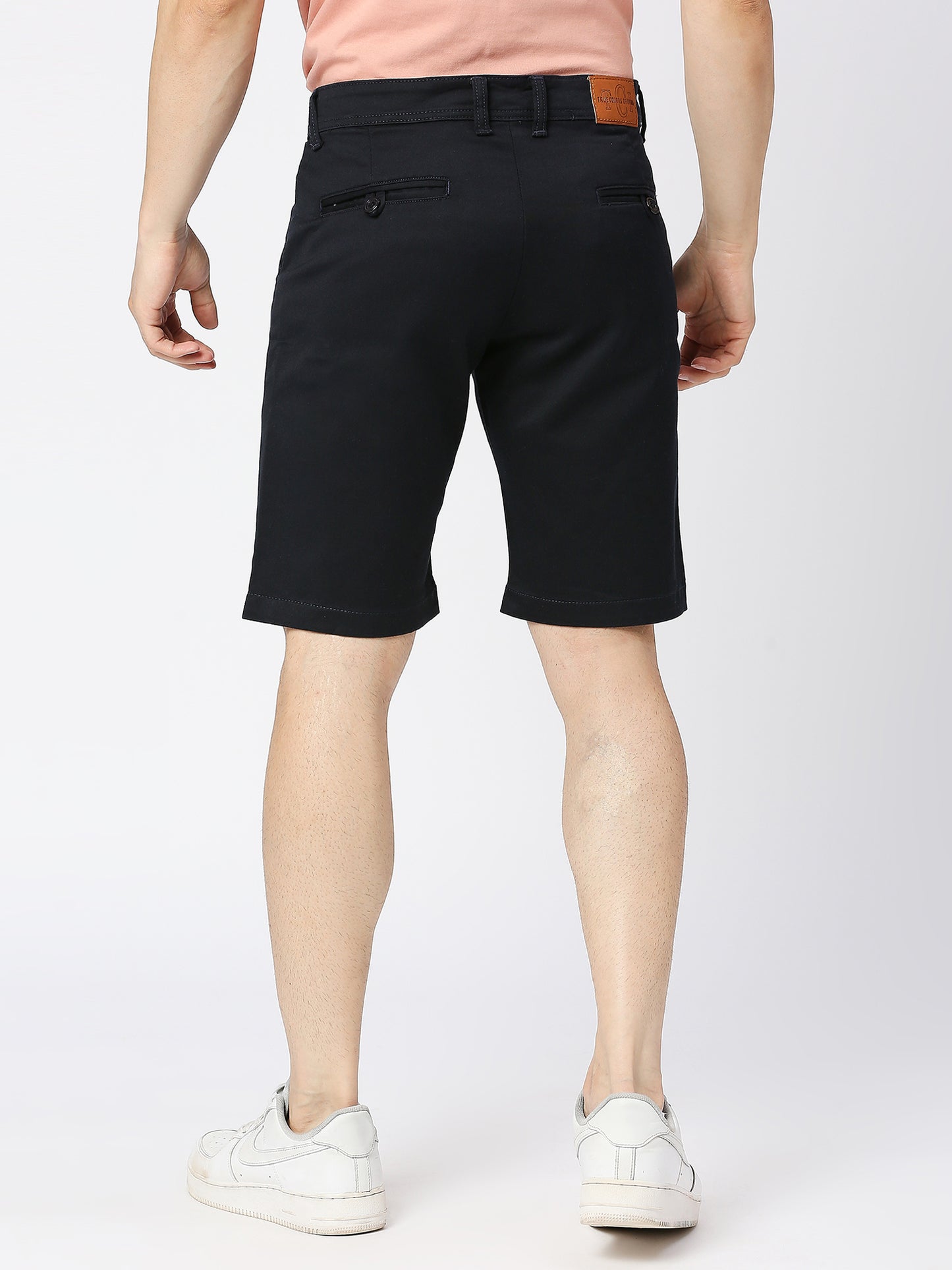 True Colors of India®️ (TCI) Men's Navy Blue Chino Shorts