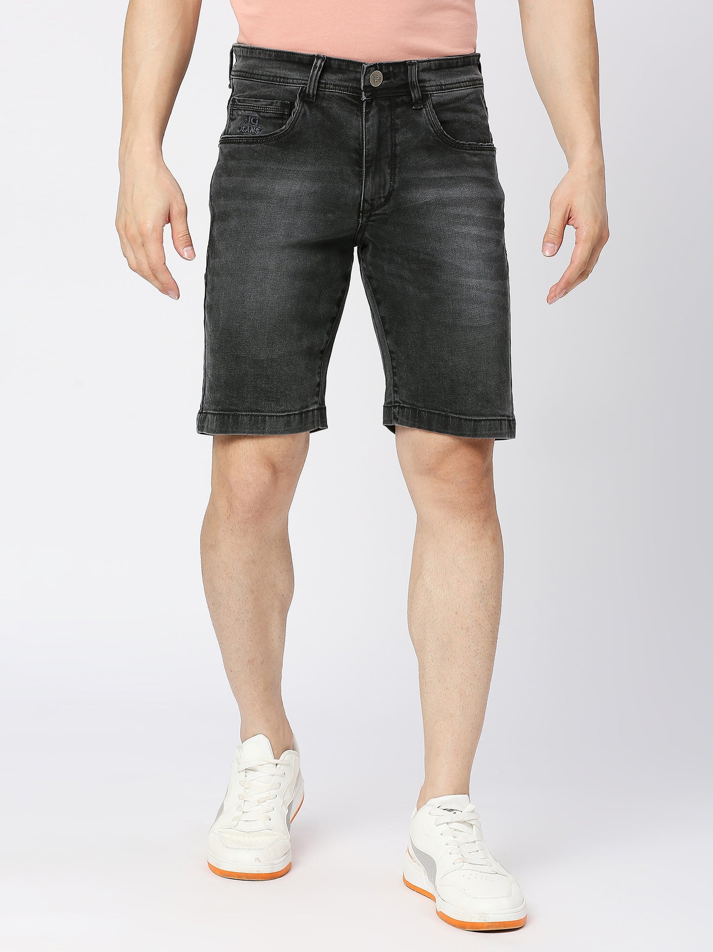 True Colors of India®️ (TCI) Men's Black Chino Shorts