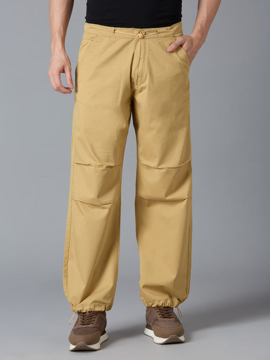 TCI Men Khaki Parachute Pants