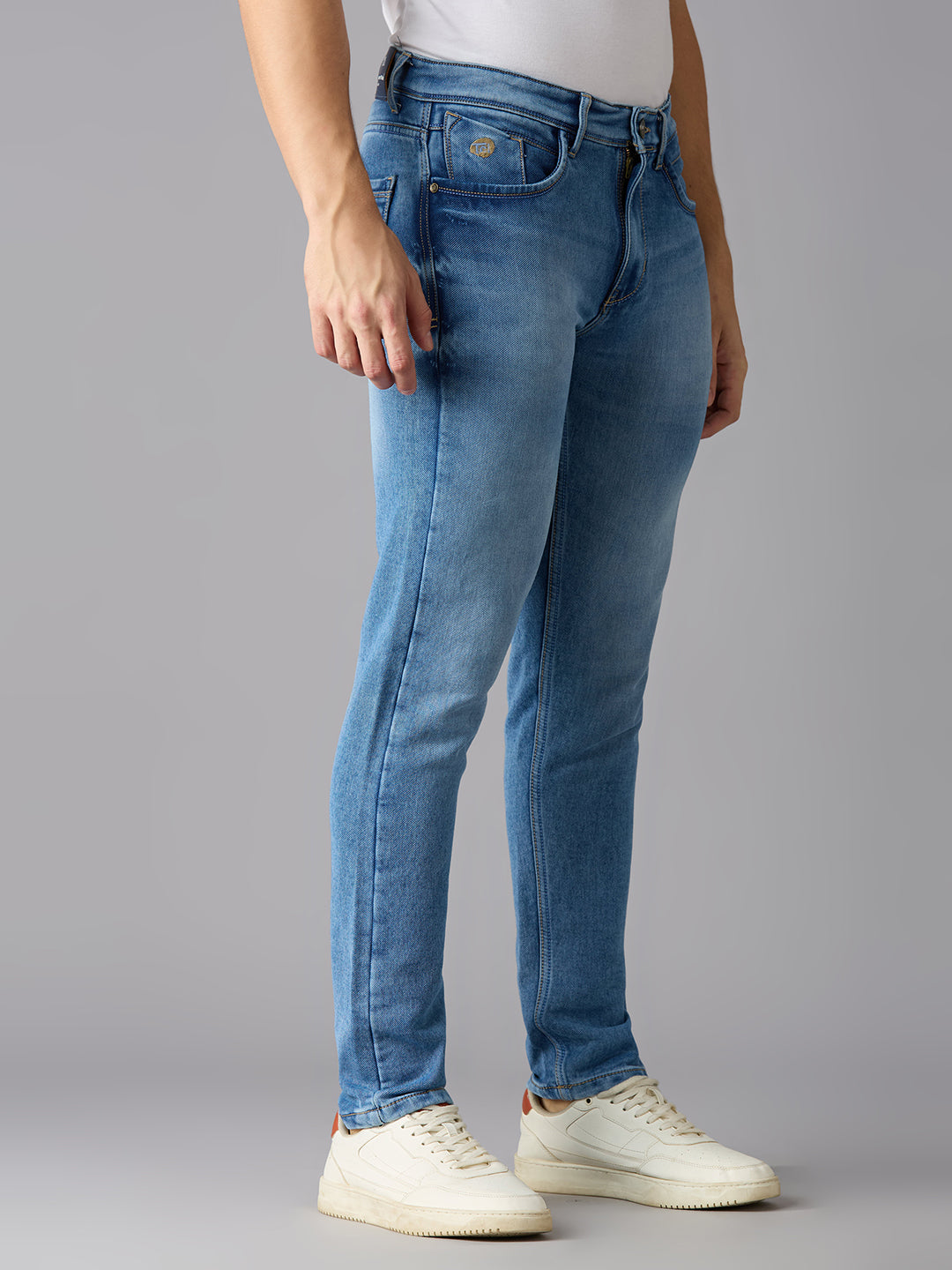 TCI Mens Meteor Blue Denim jeans - Asthetic and Comfortable
