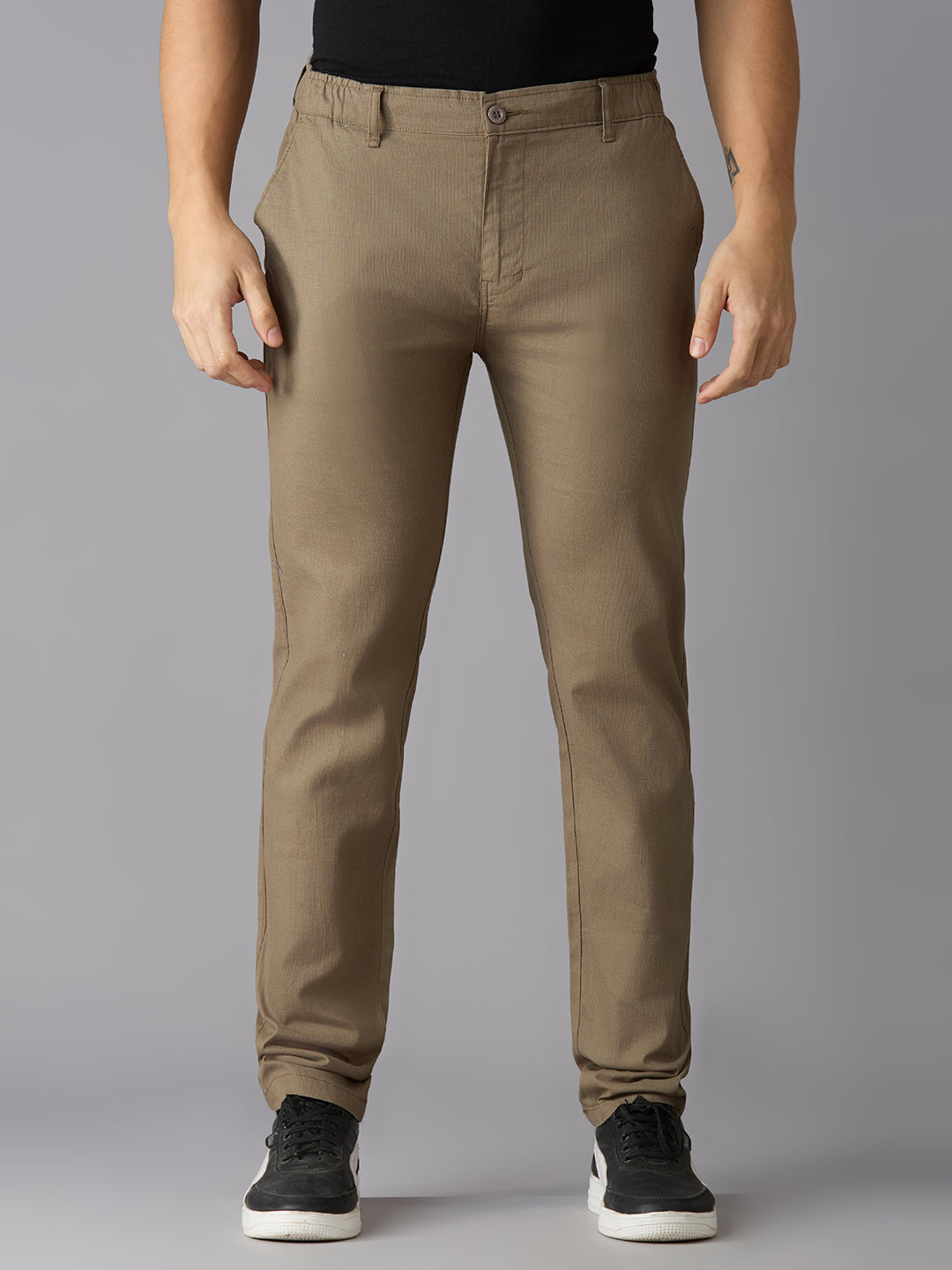 TCI Men Khaki Traveller Pants