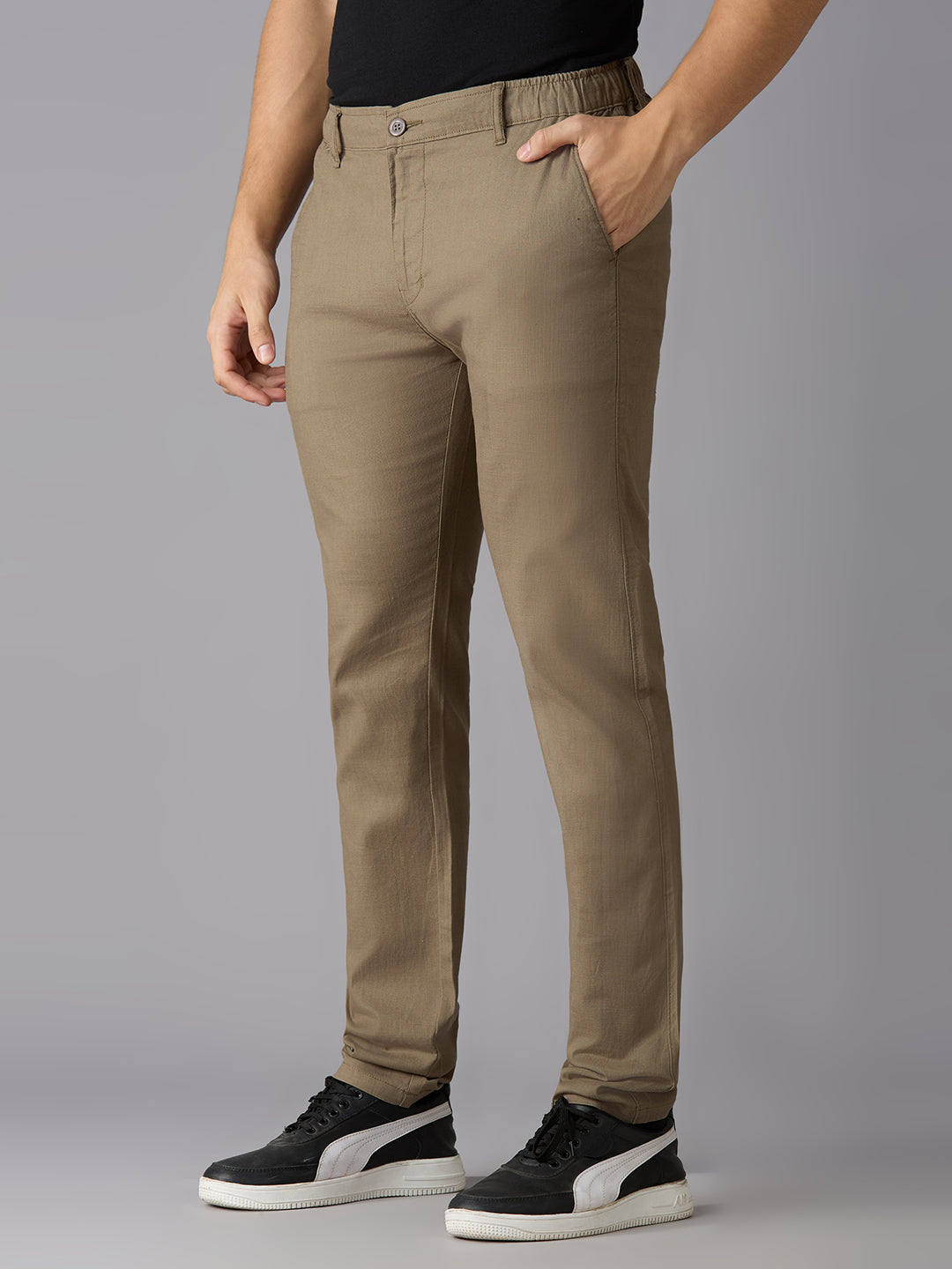 TCI Men Khaki Traveller Pants