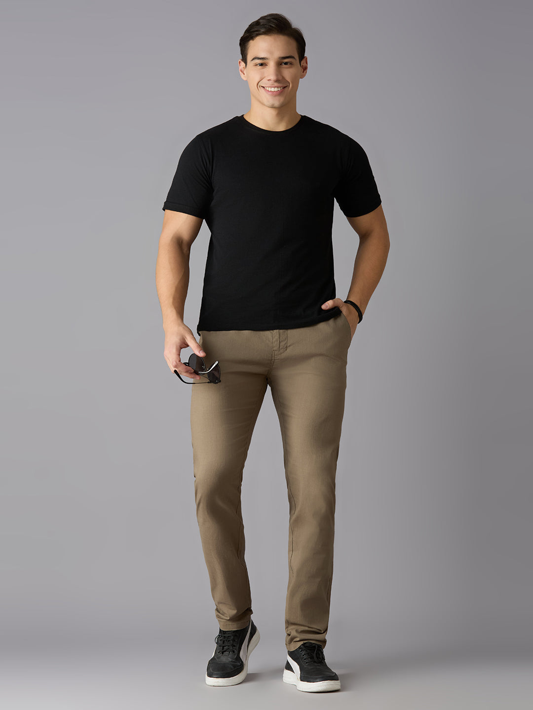 TCI Men Khaki Traveller Pants