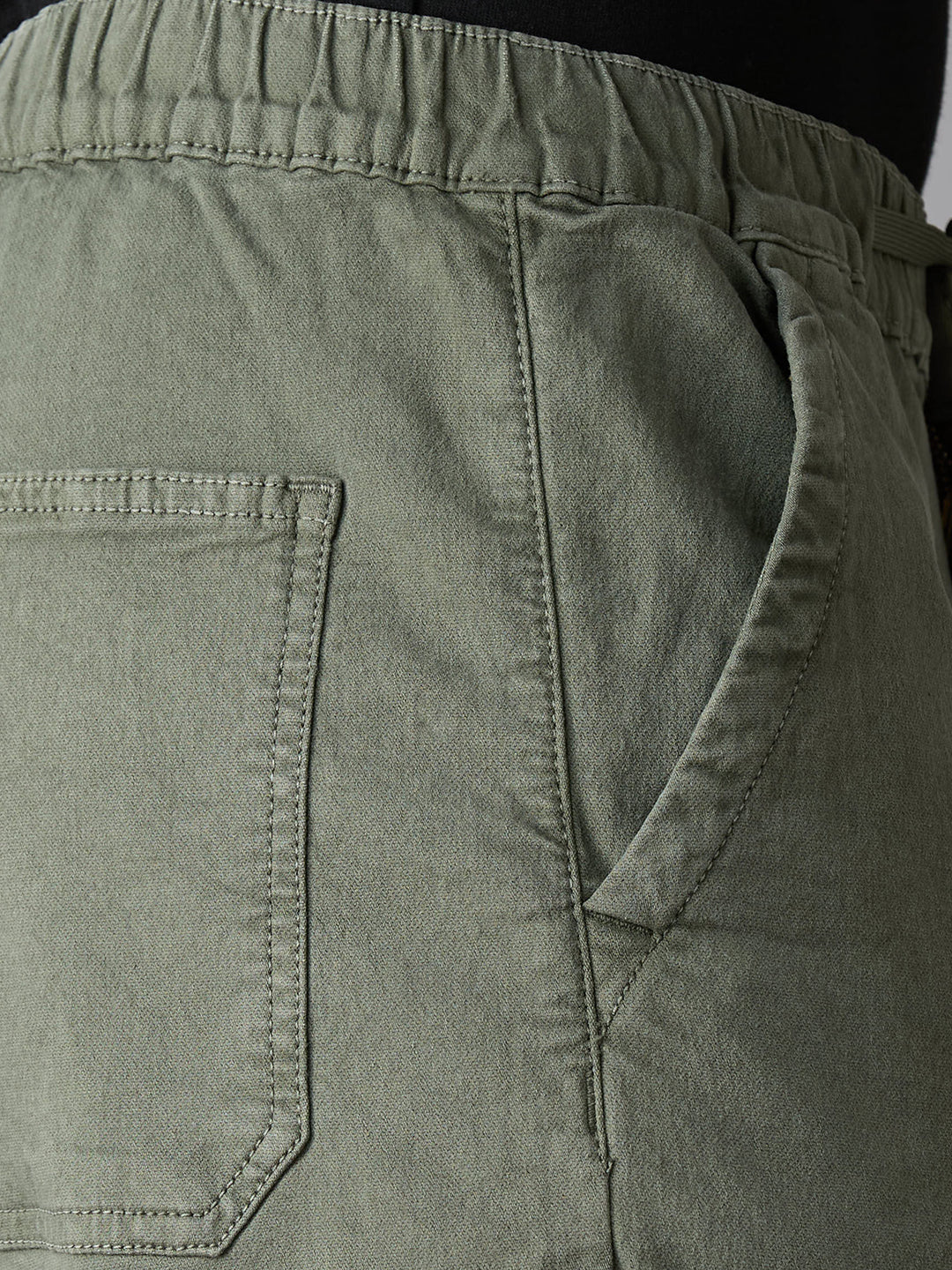 Cefalu Men Olive Cargo Pants