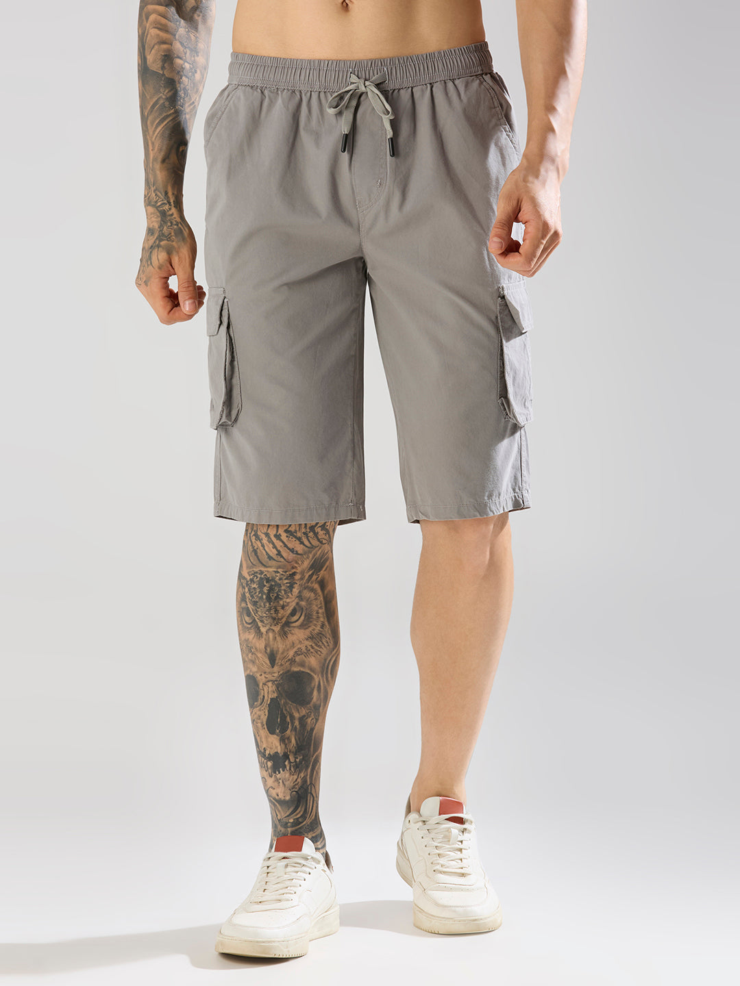 Men’s Cargo Cotton Twill 3/4th Capri Pants