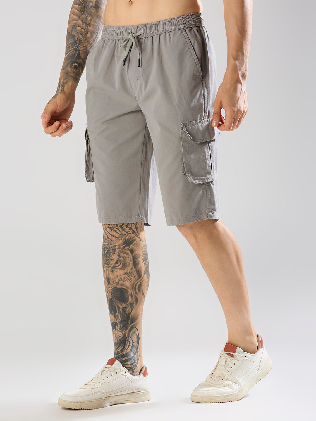 Men’s Cargo Cotton Twill 3/4th Capri Pants