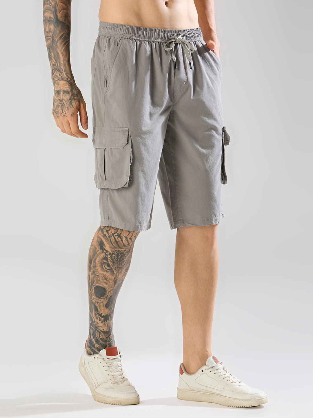 Men’s Cargo Cotton Twill 3/4th Capri Pants