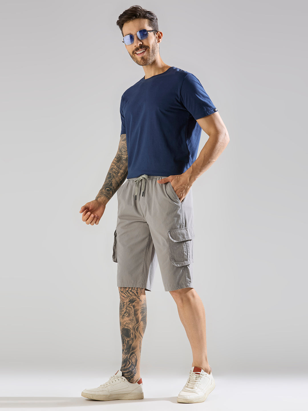 Men’s Cargo Cotton Twill 3/4th Capri Pants
