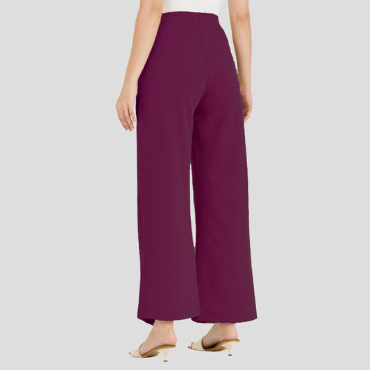 Cefalu Women Wine Valentino Trousers