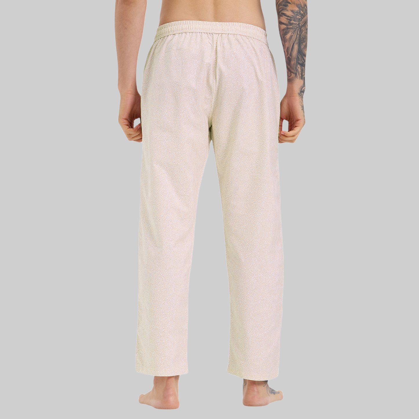 Cefalu Men Mustard Pyjamas