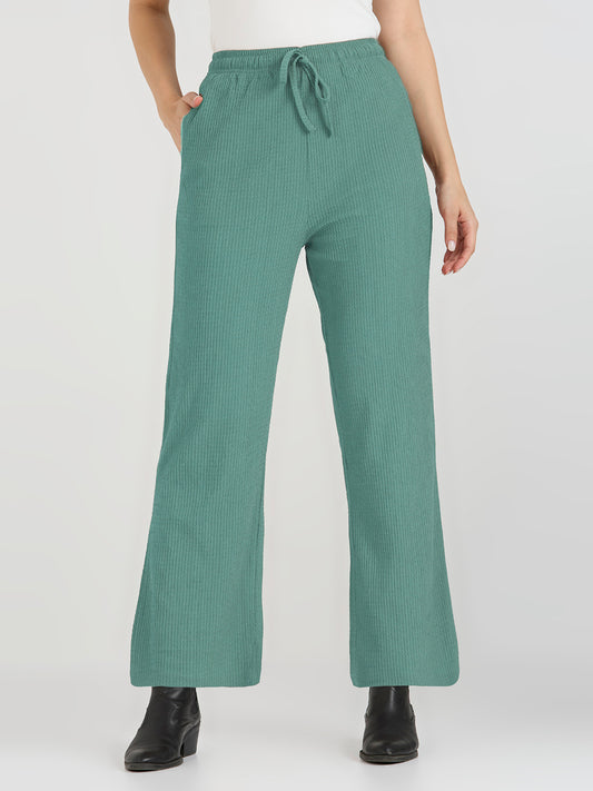 CEFALU Women’s Muscara Lycra Comfort-Fit Pyjama with Side Seam Pockets & Adjustable Waist