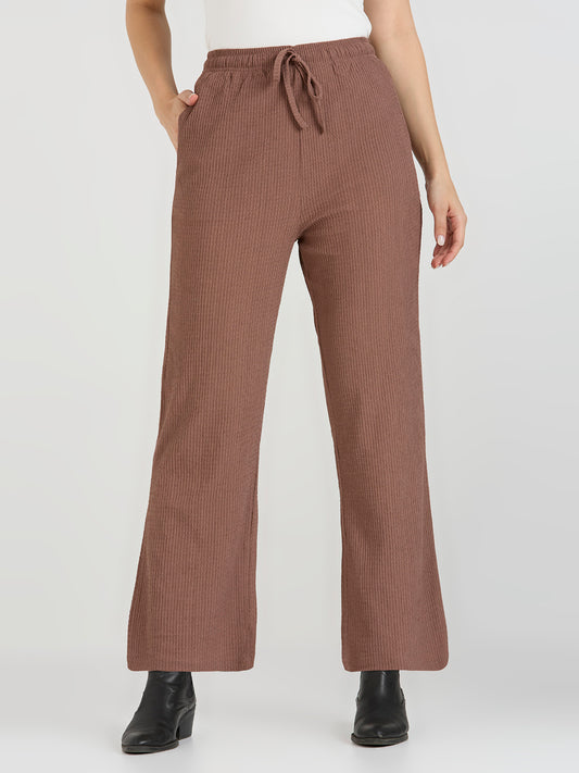 CEFALU Women’s Muscara Lycra Comfort-Fit Pyjama with Side Seam Pockets & Adjustable Waist