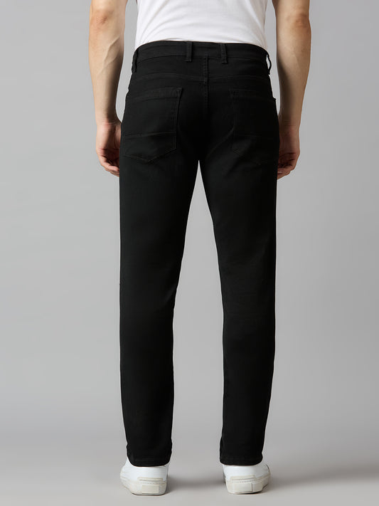 TCI Men Essential Black Slim Fit Jeans – Sharp & Comfortable Style